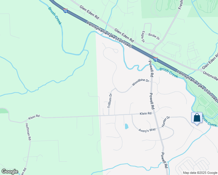 map of restaurants, bars, coffee shops, grocery stores, and more near 211 Trillium Drive in Cranberry Township