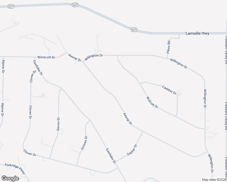 map of restaurants, bars, coffee shops, grocery stores, and more near 708 Aesop Drive in Spring Creek