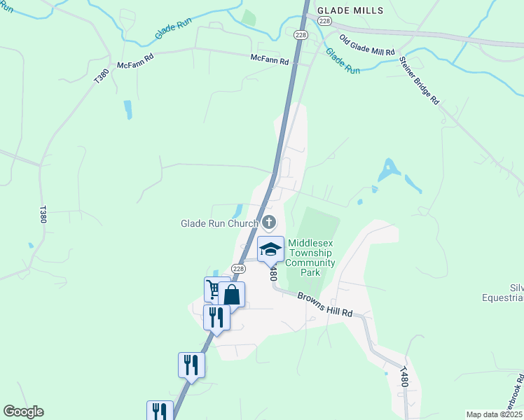 map of restaurants, bars, coffee shops, grocery stores, and more near 1080 Pennsylvania 8 in Valencia