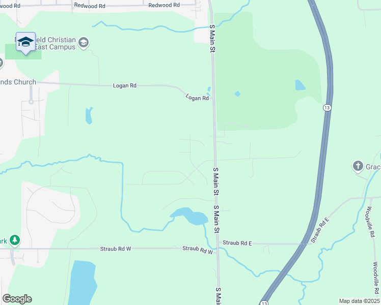 map of restaurants, bars, coffee shops, grocery stores, and more near 1 Buckthorn Court in Mansfield