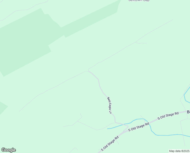 map of restaurants, bars, coffee shops, grocery stores, and more near 348 Bald Eagle Lane in McClure