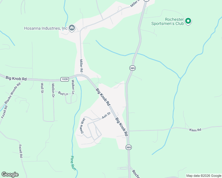 map of restaurants, bars, coffee shops, grocery stores, and more near 1084 Pennsylvania 989 in Freedom