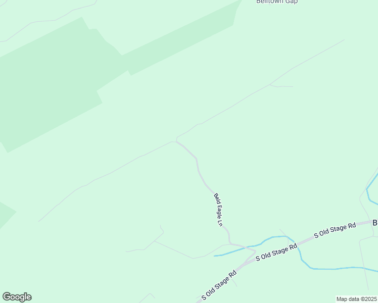 map of restaurants, bars, coffee shops, grocery stores, and more near 348 Bald Eagle Lane in McClure