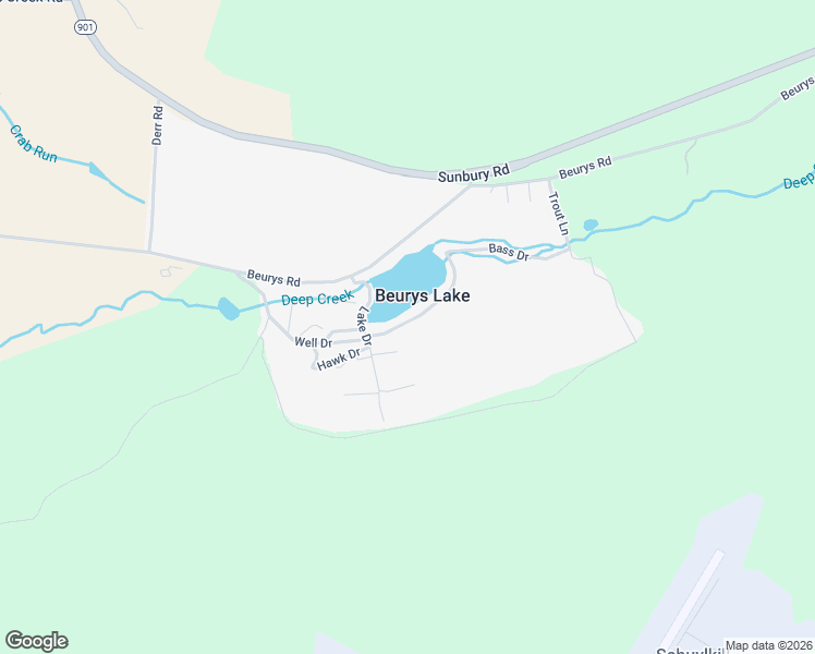 map of restaurants, bars, coffee shops, grocery stores, and more near 22 King Fisher Drive in Ashland