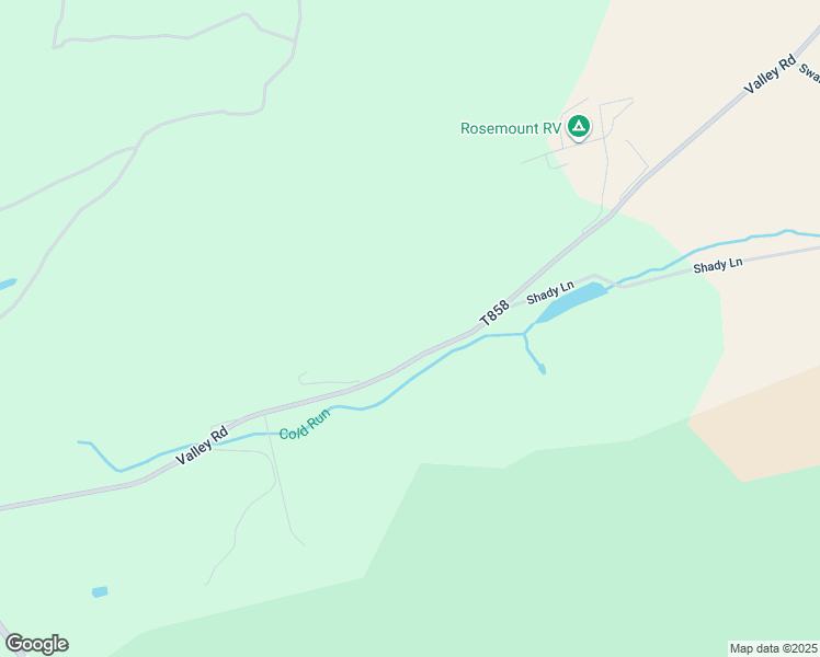 map of restaurants, bars, coffee shops, grocery stores, and more near 199 Valley Road in Tamaqua