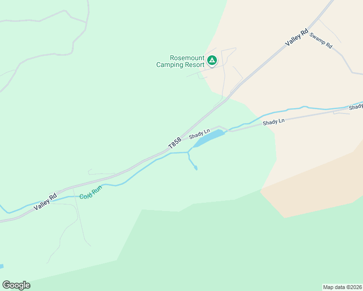 map of restaurants, bars, coffee shops, grocery stores, and more near 1002 Shady Lane in Tamaqua