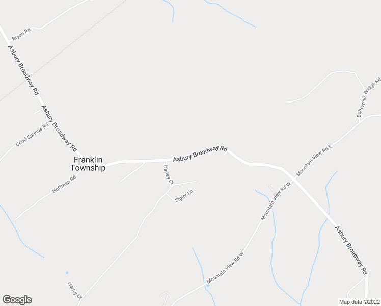 map of restaurants, bars, coffee shops, grocery stores, and more near 195 Asbury Broadway Road in Asbury