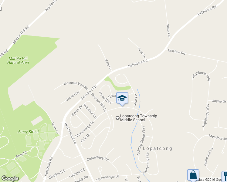 map of restaurants, bars, coffee shops, grocery stores, and more near 63 Haze Way in Phillipsburg