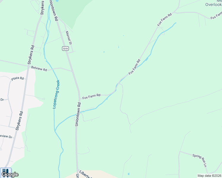 map of restaurants, bars, coffee shops, grocery stores, and more near 31 Fox Farm Road in Phillipsburg