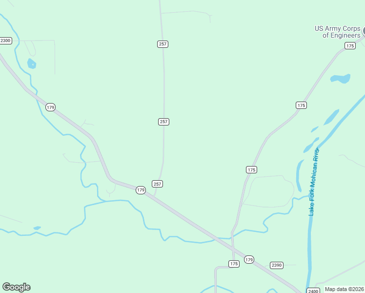 map of restaurants, bars, coffee shops, grocery stores, and more near 2349 Lake Township Road in Loudonville