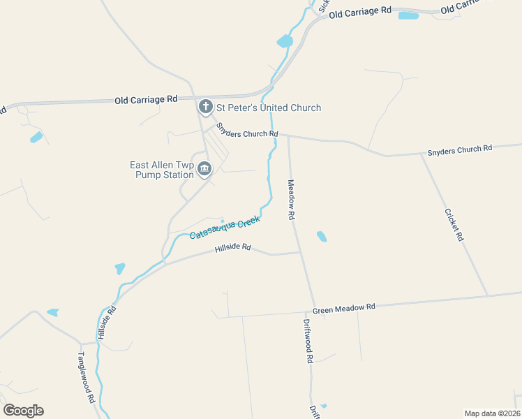 map of restaurants, bars, coffee shops, grocery stores, and more near 8003 Meadow Road in Northampton