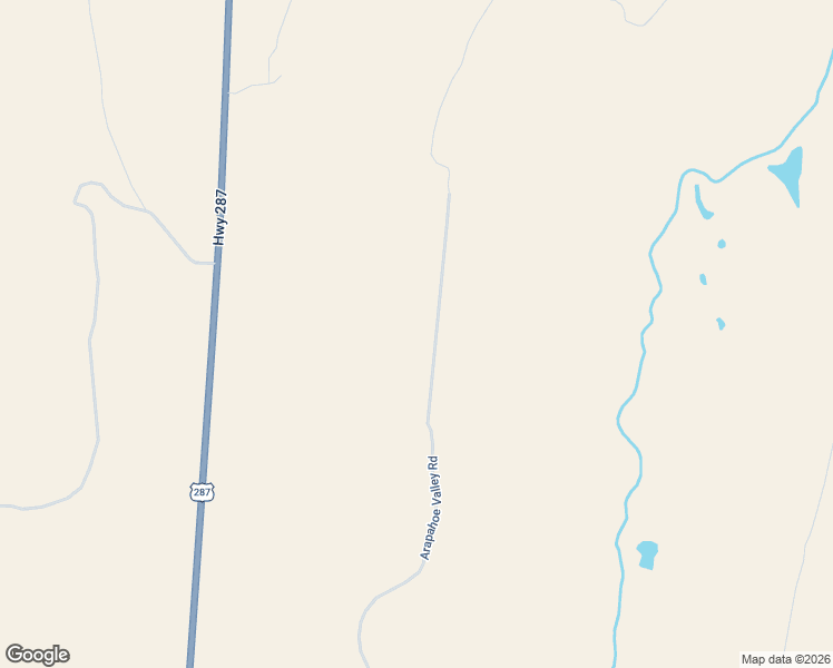 map of restaurants, bars, coffee shops, grocery stores, and more near 9406 Arapahoe Valley Road in Laporte