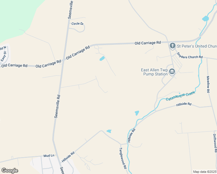 map of restaurants, bars, coffee shops, grocery stores, and more near 7915 Mohican Road in Northampton