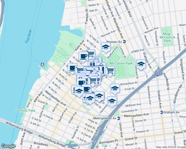 126 Bedford Avenue, New York NY Walk Score