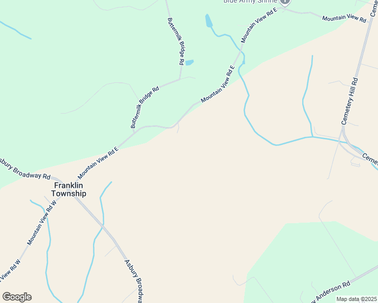 map of restaurants, bars, coffee shops, grocery stores, and more near 115 Mountain View Road East in Asbury