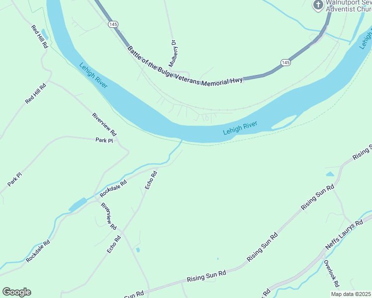 map of restaurants, bars, coffee shops, grocery stores, and more near 1806 Rockdale Road in Slatington