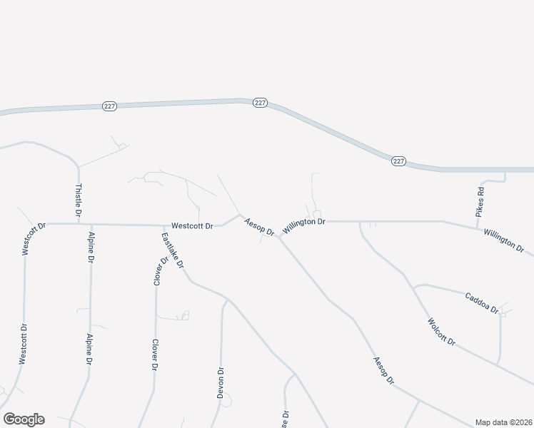 map of restaurants, bars, coffee shops, grocery stores, and more near 622 Aesop Drive in Spring Creek
