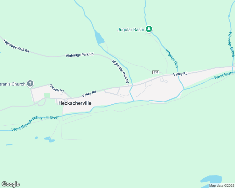 map of restaurants, bars, coffee shops, grocery stores, and more near 15 Cherry Valley Road in Pottsville