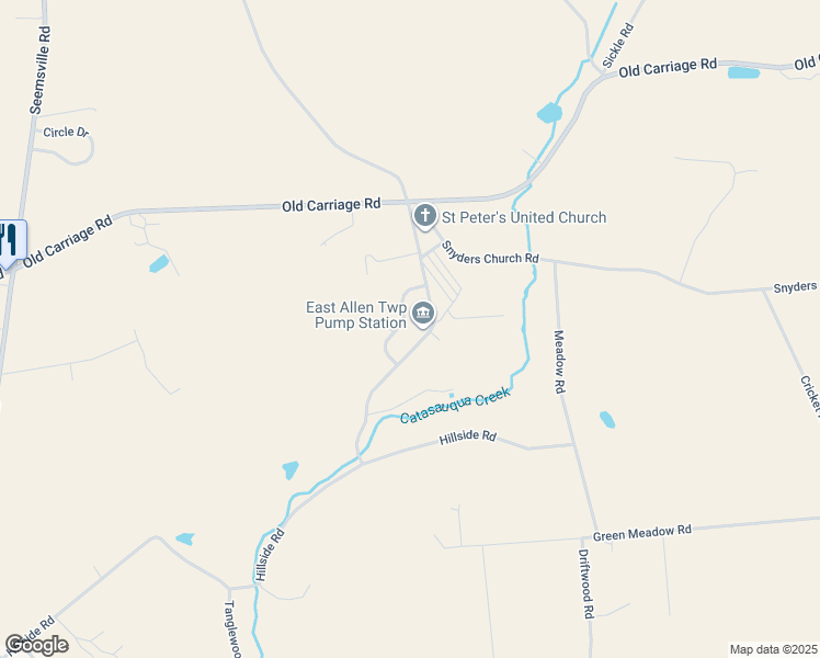 map of restaurants, bars, coffee shops, grocery stores, and more near 8063 Valley View Road in Northampton