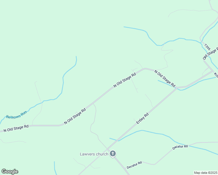 map of restaurants, bars, coffee shops, grocery stores, and more near 5997 South Old Stage Road in McClure