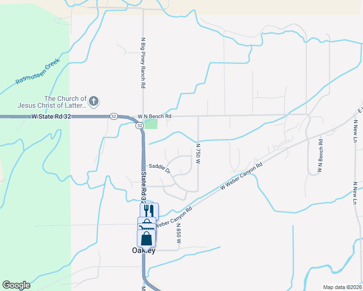 map of restaurants, bars, coffee shops, grocery stores, and more near 5338 Frontier Cir in Oakley