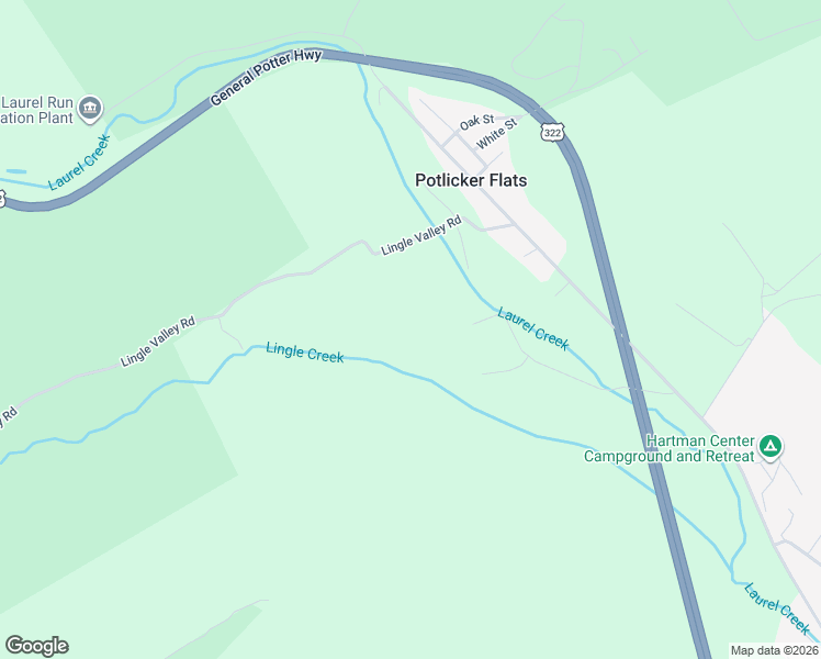 map of restaurants, bars, coffee shops, grocery stores, and more near in Potlicker Flats