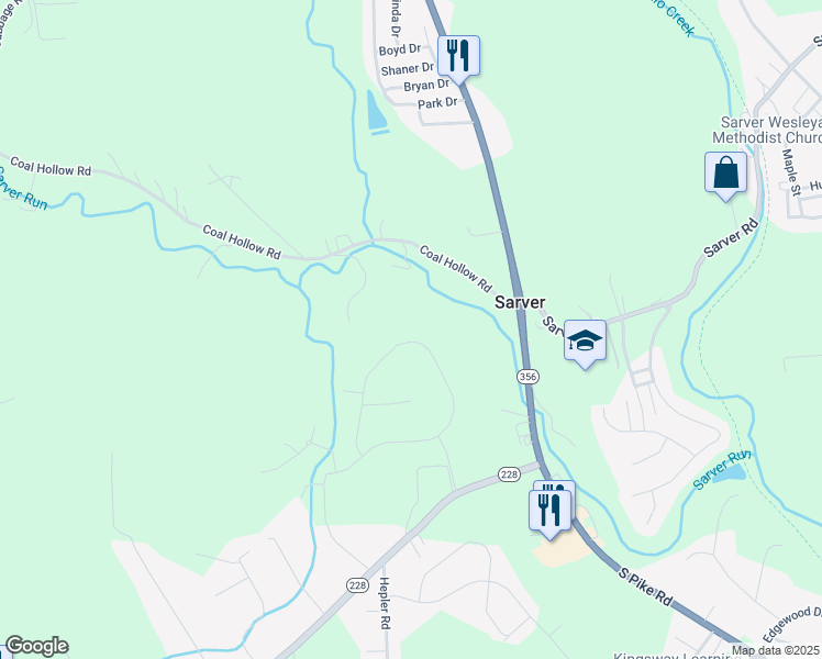 182 Heathfield Drive, Sarver PA Walk Score