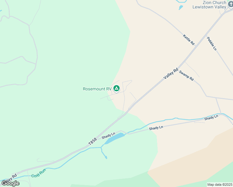 map of restaurants, bars, coffee shops, grocery stores, and more near 285 Valley Road in Tamaqua