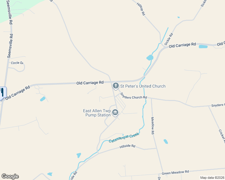 map of restaurants, bars, coffee shops, grocery stores, and more near 8161 T486 in Northampton