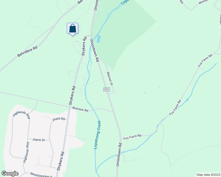 map of restaurants, bars, coffee shops, grocery stores, and more near 856 Uniontown Road in Phillipsburg