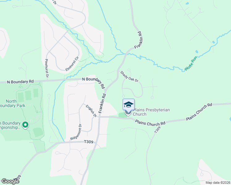 map of restaurants, bars, coffee shops, grocery stores, and more near 7516 Franklin Road in Cranberry Township