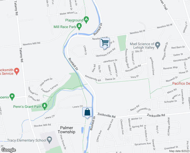 map of restaurants, bars, coffee shops, grocery stores, and more near 1912 Alex Road in Easton