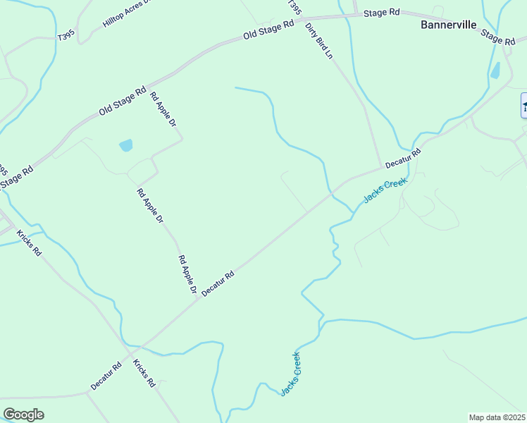 map of restaurants, bars, coffee shops, grocery stores, and more near 881 Decatur Road in McClure