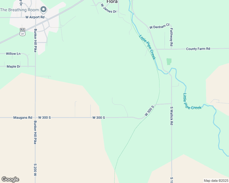 map of restaurants, bars, coffee shops, grocery stores, and more near 2829 South Hilltop Drive in Peru