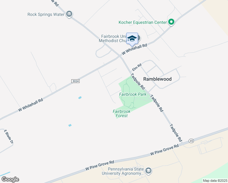 map of restaurants, bars, coffee shops, grocery stores, and more near 402 Beaverbrook Drive in Pennsylvania Furnace