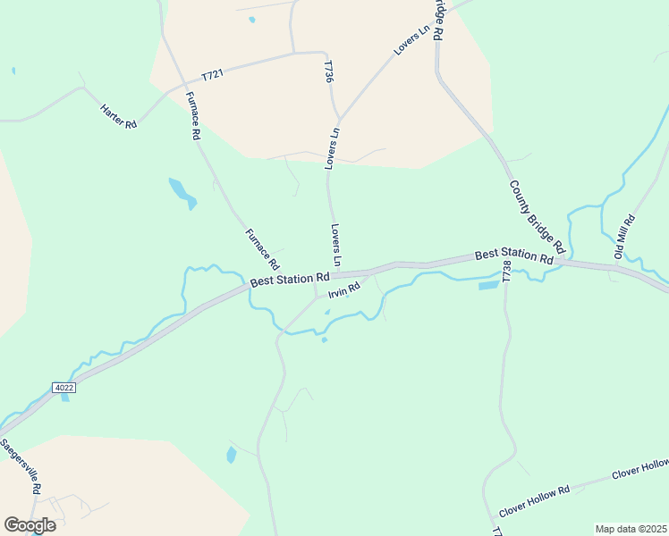 map of restaurants, bars, coffee shops, grocery stores, and more near 4771 Lovers Lane in Slatington
