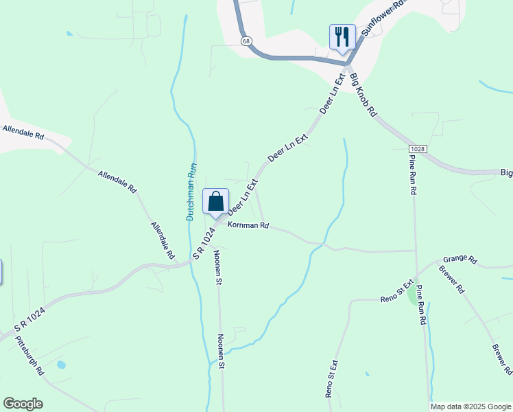 map of restaurants, bars, coffee shops, grocery stores, and more near 118 Locust Lane Manor Lt5 in New Brighton