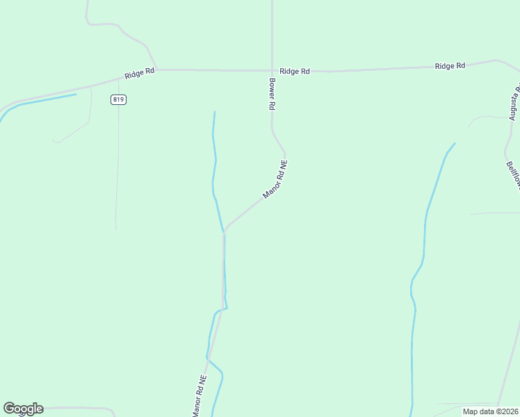 map of restaurants, bars, coffee shops, grocery stores, and more near 10250 Manor Road Northeast in Minerva