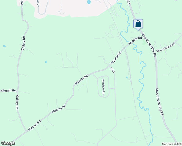 map of restaurants, bars, coffee shops, grocery stores, and more near 218 Myoma Road in Mars