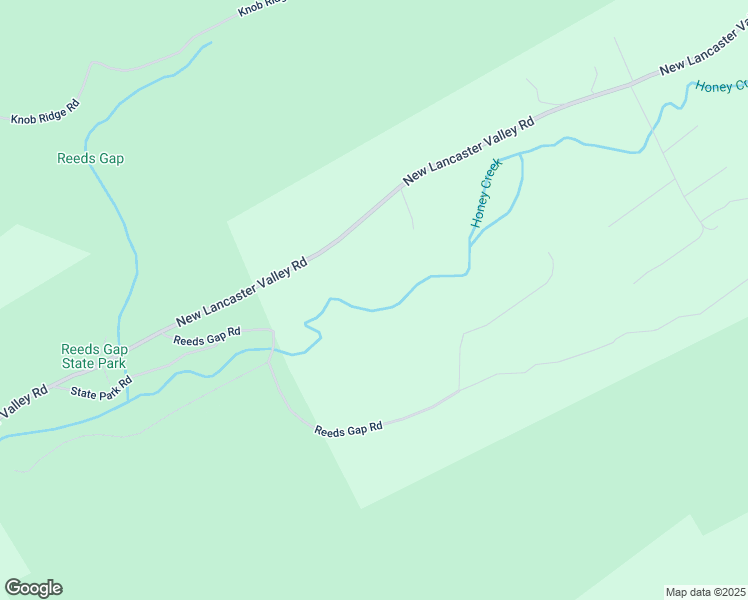map of restaurants, bars, coffee shops, grocery stores, and more near 1714 New Lancaster Valley Road in Milroy