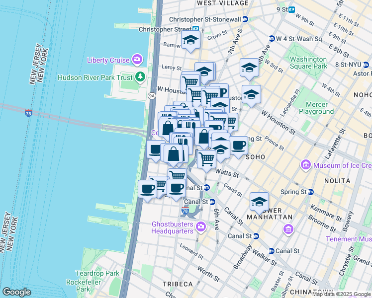 261 Hudson Street, New York NY Walk Score