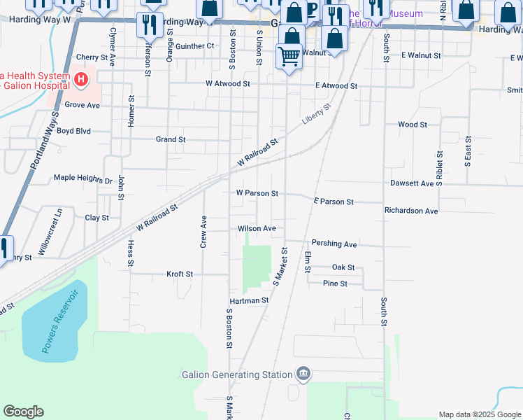 633 South Union Street, Galion OH Walk Score