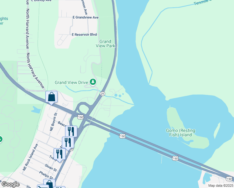 map of restaurants, bars, coffee shops, grocery stores, and more near 100 East Lorentz Avenue in Peoria