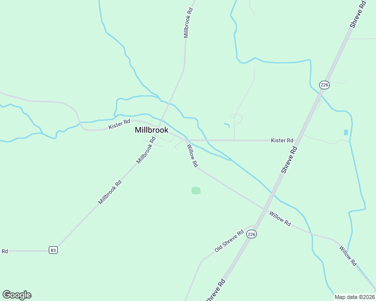 map of restaurants, bars, coffee shops, grocery stores, and more near 3596 Kister Road in Wooster