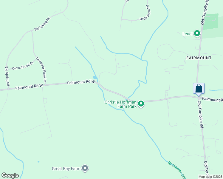 map of restaurants, bars, coffee shops, grocery stores, and more near 97 Fairmount Road West in Califon