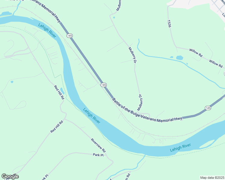 map of restaurants, bars, coffee shops, grocery stores, and more near 248 Riverview Dr in Walnutport