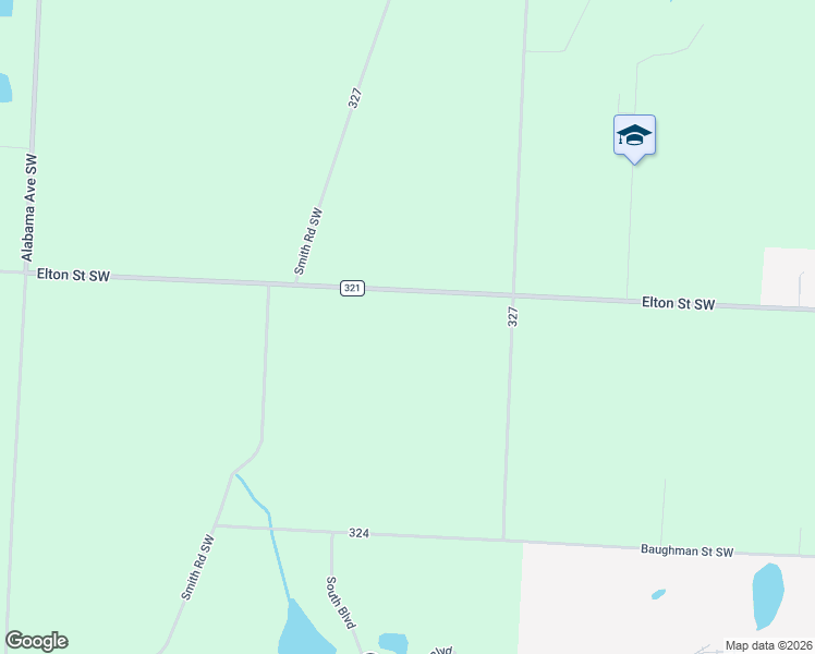 map of restaurants, bars, coffee shops, grocery stores, and more near 13926 Elton Street Southwest in Navarre