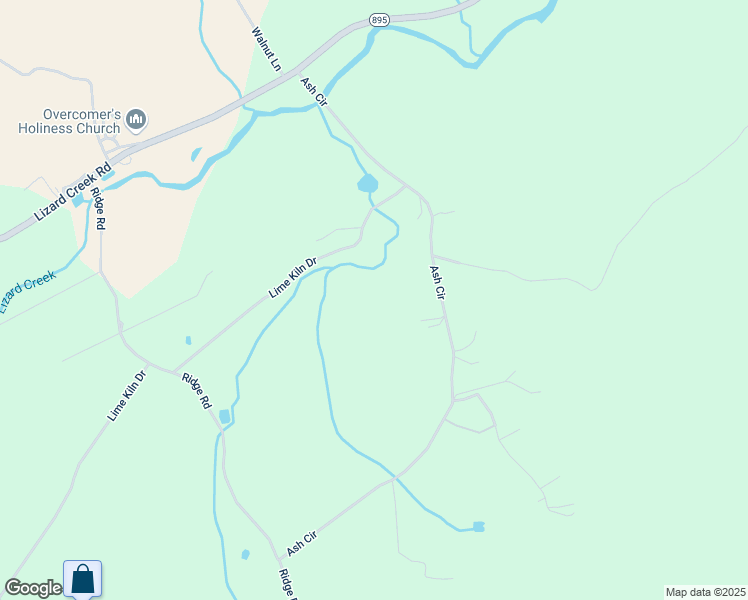 map of restaurants, bars, coffee shops, grocery stores, and more near 132 Ash Circle in Andreas