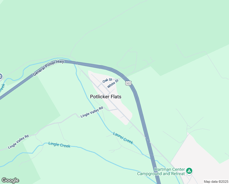 map of restaurants, bars, coffee shops, grocery stores, and more near 8 Bart Street in Milroy