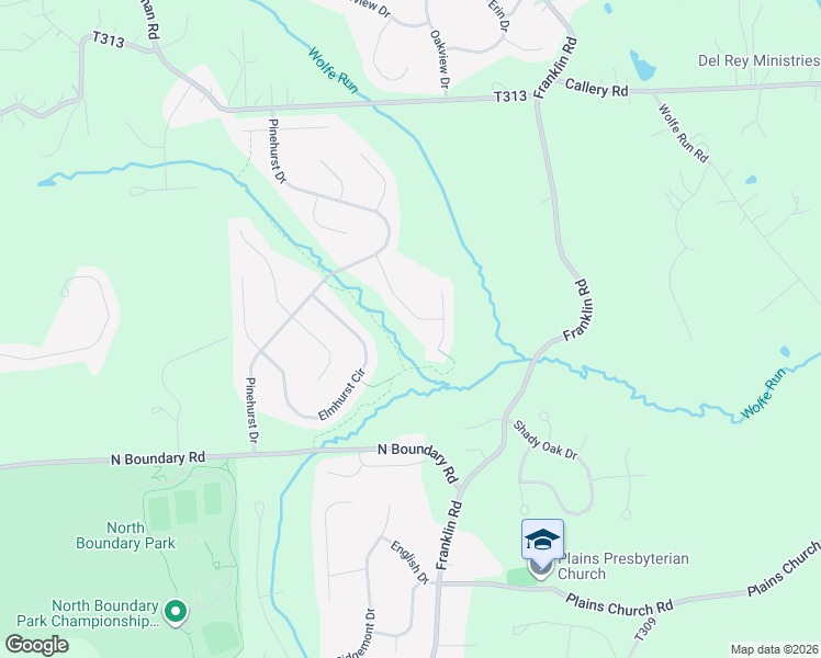 map of restaurants, bars, coffee shops, grocery stores, and more near 616 Redwood Court in Cranberry Township